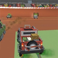 Pixel Car Crash Demolition game