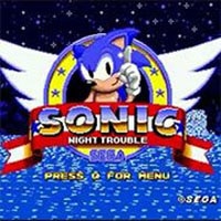 Sonic Night Trouble game