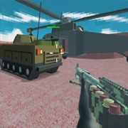 Helicopter and Tank Battle: Desert Storm