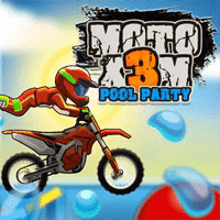 Moto X3M Pool Party game