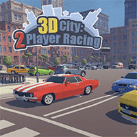 3D City: 2 Player Racing game