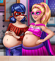 Hero Dolls Pregnant BFFs game