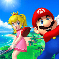 Mario Golf 64 game