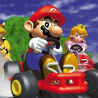 Mario Kart 64 game