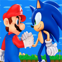 Mario vs Sonic EXE game