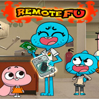 Remote Fu Gumball game